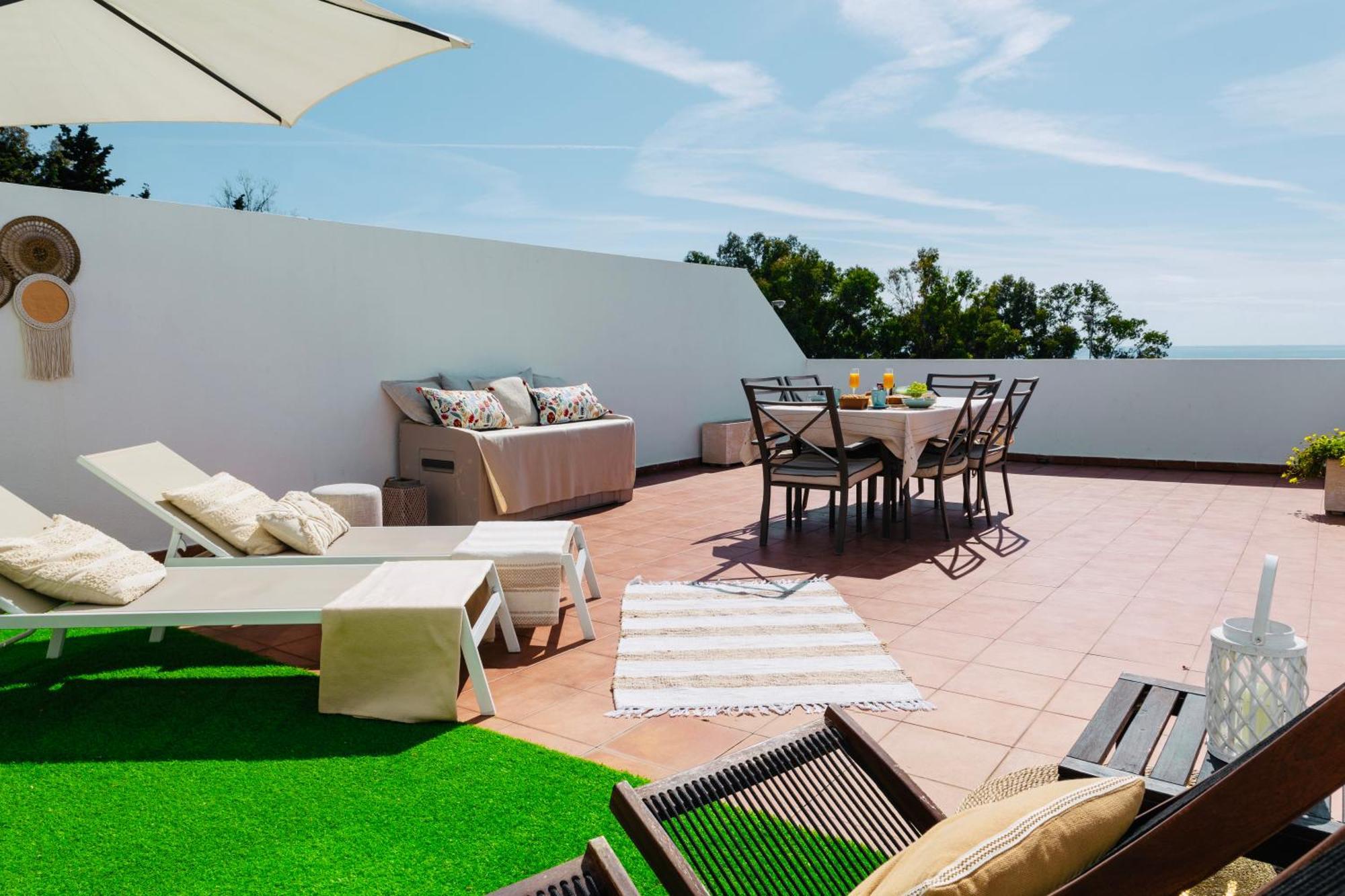 Frente A La Playa Apartamento Boutique En Марбелья Екстер'єр фото